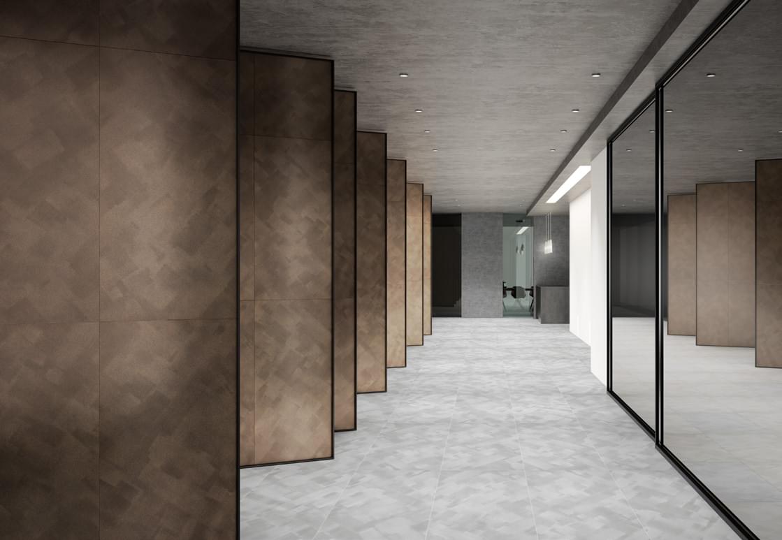 керамогранит фабрики Apavisa коллекция Aluminum