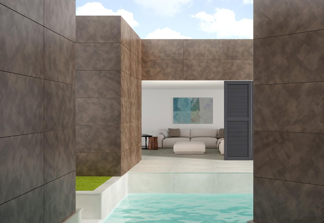 керамогранит фабрики Apavisa коллекция Aluminum