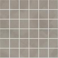 Плитка Apavisa Aluminum Silver Spazzolato Mosaic 29.75x29.75 см, поверхность полуматовая, рельефная