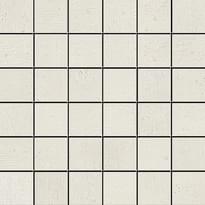 Плитка Apavisa Beton White Lappato Mosaico 29.75x29.75 см, поверхность полуполированная