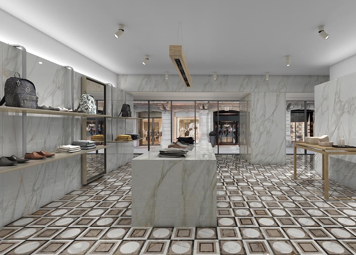 керамогранит фабрики Apavisa коллекция Borghini