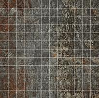 Плитка Apavisa Cast Iron Black Natural Mosaic 29.75x29.75 см, поверхность матовая