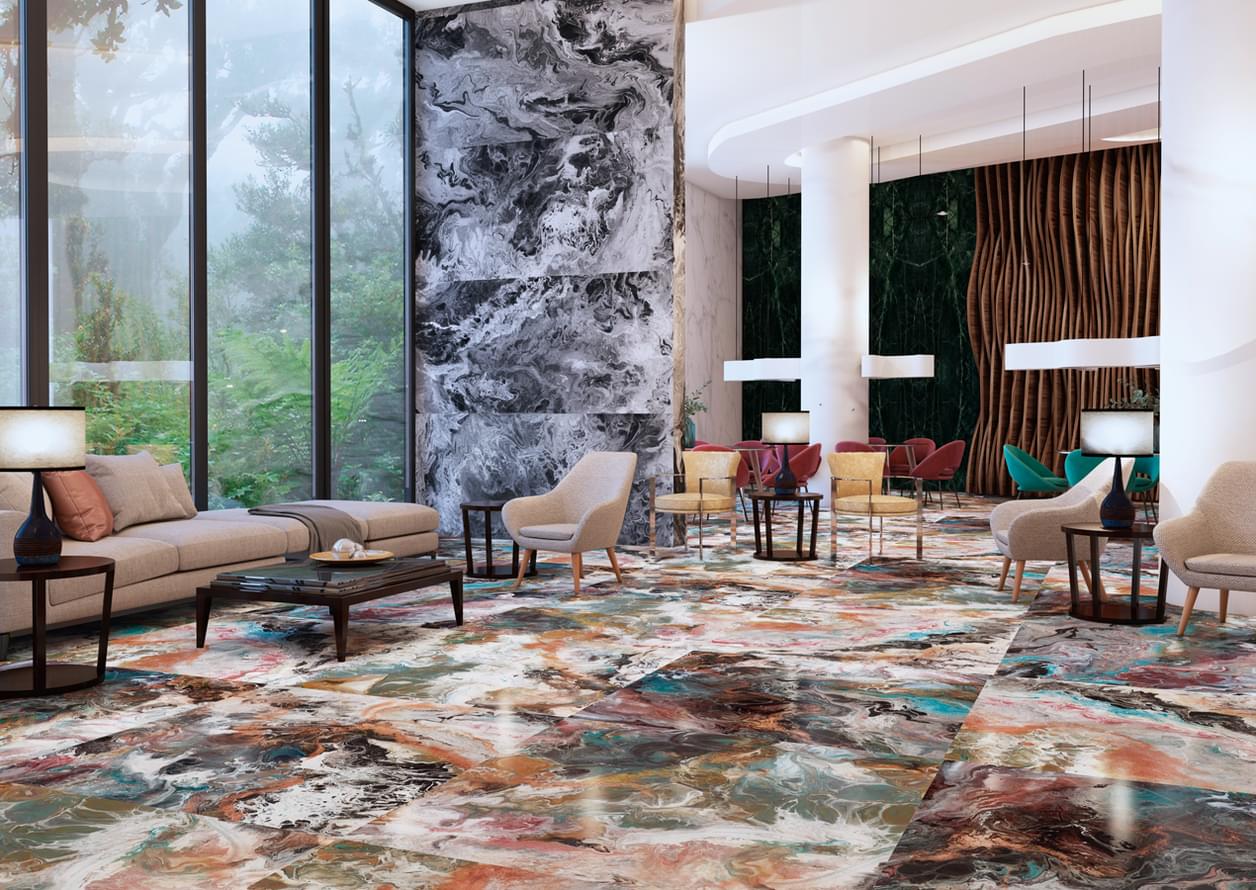 керамогранит фабрики Apavisa коллекция Fluid