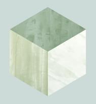 Плитка Apavisa Forma Grey Patinato Hexagon Decor 44.6x51.5 см, поверхность полуматовая