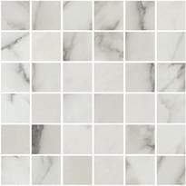 Плитка Apavisa Marble Calacatta Natural Mosaic 5x5 29.75x29.75 см, поверхность матовая
