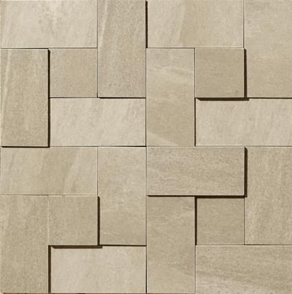 Apavisa Materia Beige Natural Mosaic Brick 29.75x29.75