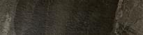Плитка Apavisa Materia Black Flame 22.21x89.46 см, поверхность матовая, рельефная