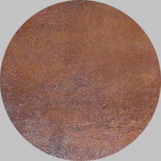 Apavisa Metal Circle Copper Lappato 2.3x2.3