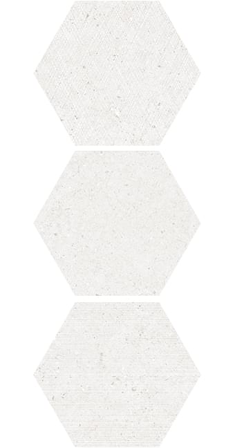 Apavisa Nanoconcept White Mix Hexagon 25x29