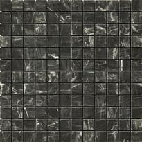 Плитка Apavisa Nanoessence Black Lappato Mosaic 29.75x29.75 см, поверхность полуполированная