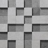 Плитка Apavisa Nanoevolution Grey Striato Mosaico 29.75x29.75 см, поверхность матовая, рельефная