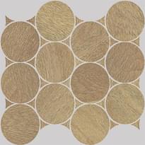 Плитка Apavisa Nanoshiba Beige Natural Mosaic Circle 30.07x34.84 см, поверхность матовая