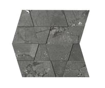Плитка Apavisa Natura Anthracite Natural Mosaic Brick 28.5x28.5 см, поверхность матовая, рельефная
