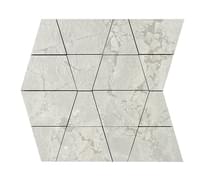 Плитка Apavisa Natura White Natural Mosaic Brick 28.5x28.5 см, поверхность матовая, рельефная
