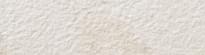 Плитка Apavisa Neocountry White Bocciardato Lista 7.3x29.75 см, поверхность матовая, рельефная
