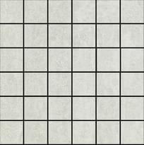 Плитка Apavisa Pelle Grey Natural Mosaic 5x5 29.75x29.75 см, поверхность матовая