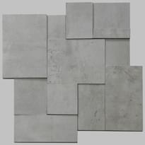 Плитка Apavisa Regeneration Grey Natural Mosaic Brick 28.79x28.79 см, поверхность матовая, рельефная