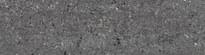 Плитка Apavisa Vulcania Domotec Negro Satinado Lista 8x29.75 см, поверхность полуматовая
