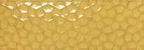 Плитка Ape Allegra Tina Gold Rect 31.6x90 см, поверхность глянец, рельефная