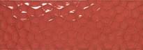 Плитка Ape Allegra Tina Red Rect 31.6x90 см, поверхность глянец, рельефная