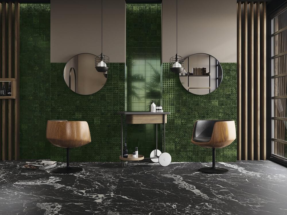 керамогранит фабрики Ape коллекция Black Hispania