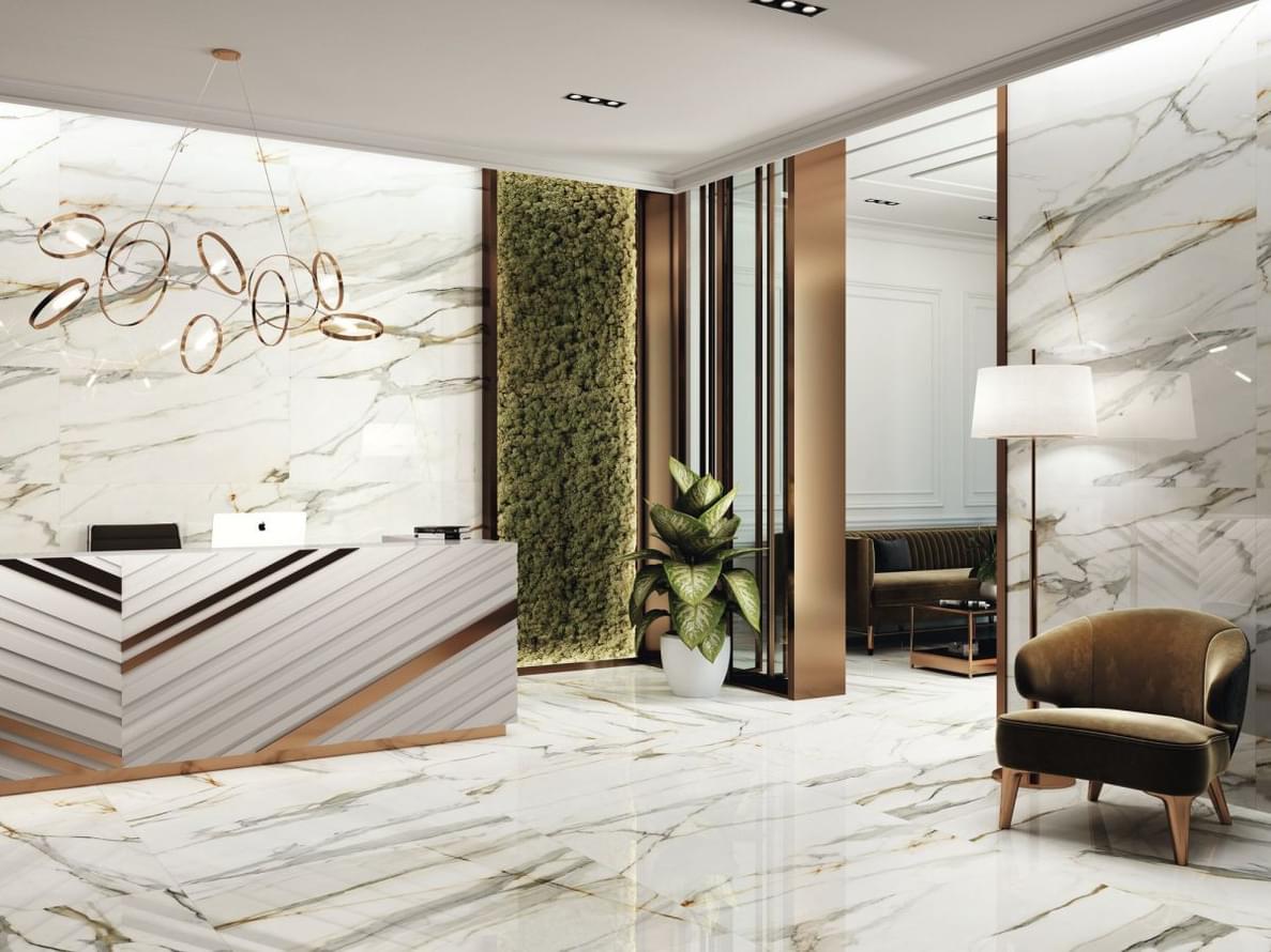 керамогранит фабрики Ape коллекция Calacatta Borghini