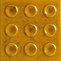 Плитка Ape Carmen Acrux Amber 10x10 см, поверхность глянец, рельефная
