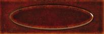 Плитка Ape Carmen Capella Garnet 6.5x20 см, поверхность глянец, рельефная