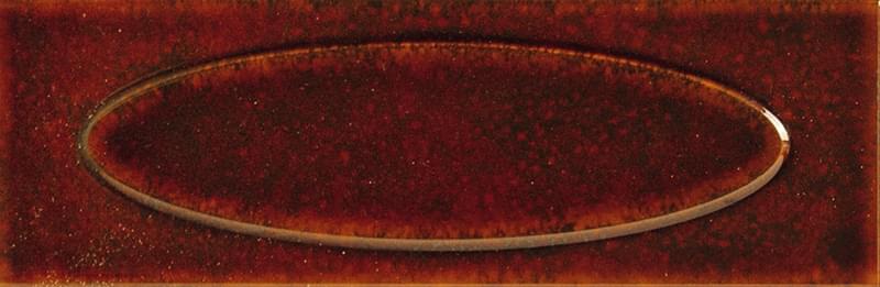 Плитка Ape Carmen Capella Garnet 6.5x20 см, поверхность глянец, рельефная