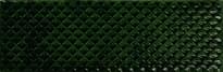 Плитка Ape Carmen Mimosa Emerald 6.5x20 см, поверхность глянец, рельефная