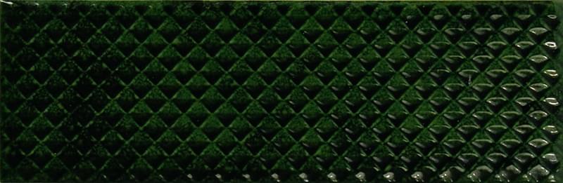 Плитка Ape Carmen Mimosa Emerald 6.5x20 см, поверхность глянец, рельефная
