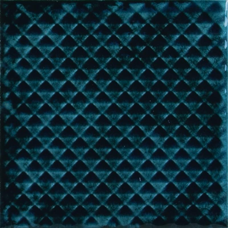 Плитка Ape Carmen Mimosa Zafire 10x10 см, поверхность глянец, рельефная