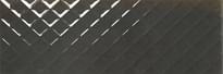 Плитка Ape Meteoris Fence Graphite Rect 35x100 см, поверхность глянец, рельефная