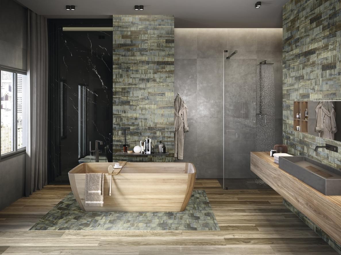 керамогранит фабрики Ape коллекция Nero Marquina