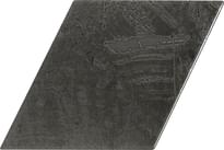 Плитка Ape Snap Rombo Graphite 15x25.9 см, поверхность глянец, рельефная