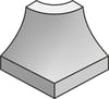 Плитка Appiani Libra Polcas3 Aluminium 2.5x2.5 см, поверхность глянец