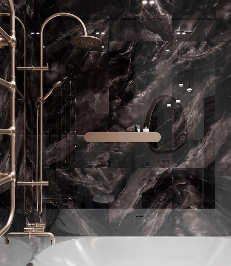 керамогранит фабрики Arcadia Ceramica коллекция Black