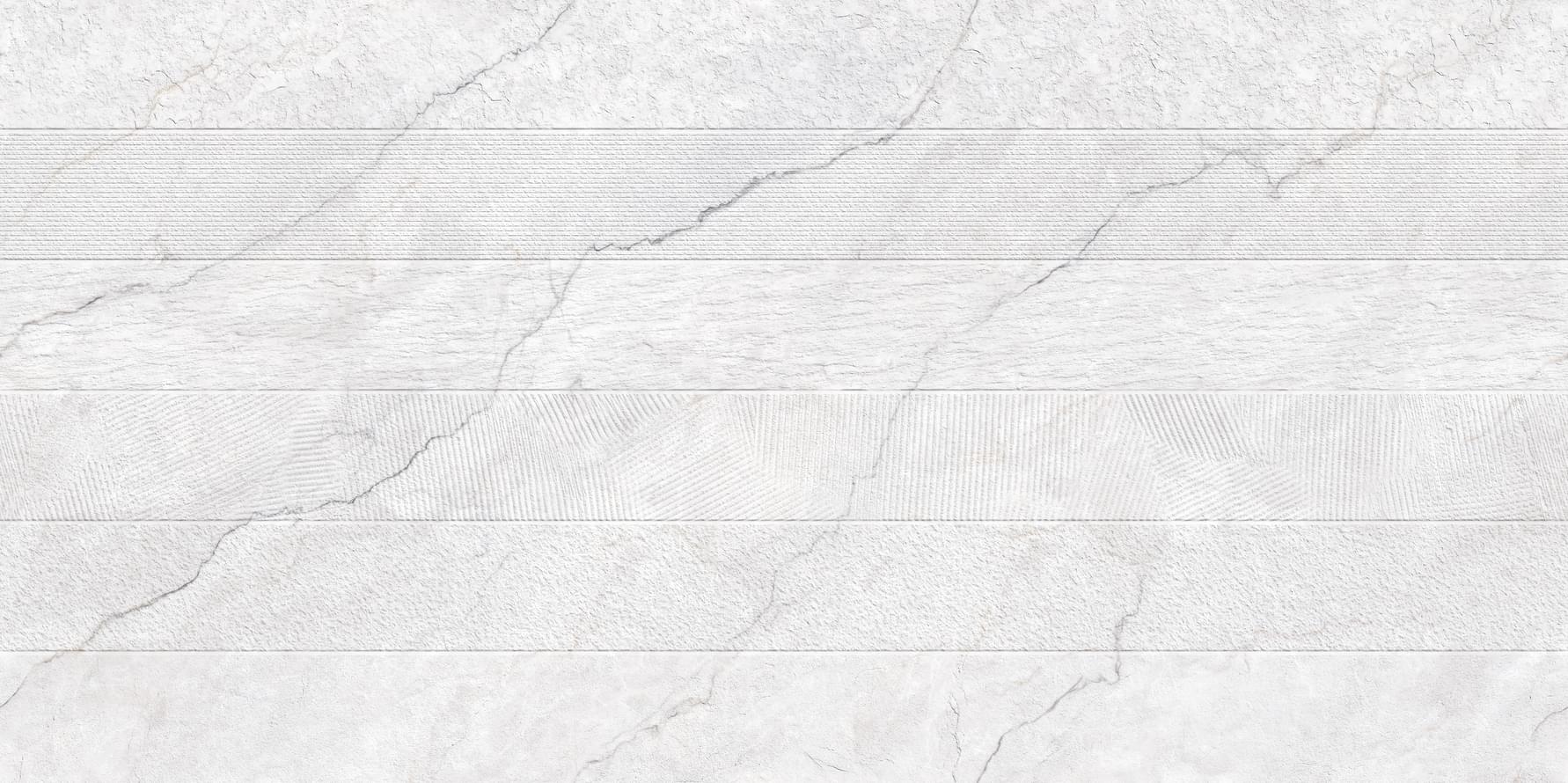 Плитка Arcadia Ceramica Lumiere White Decor Gl 80x160 см, поверхность микс