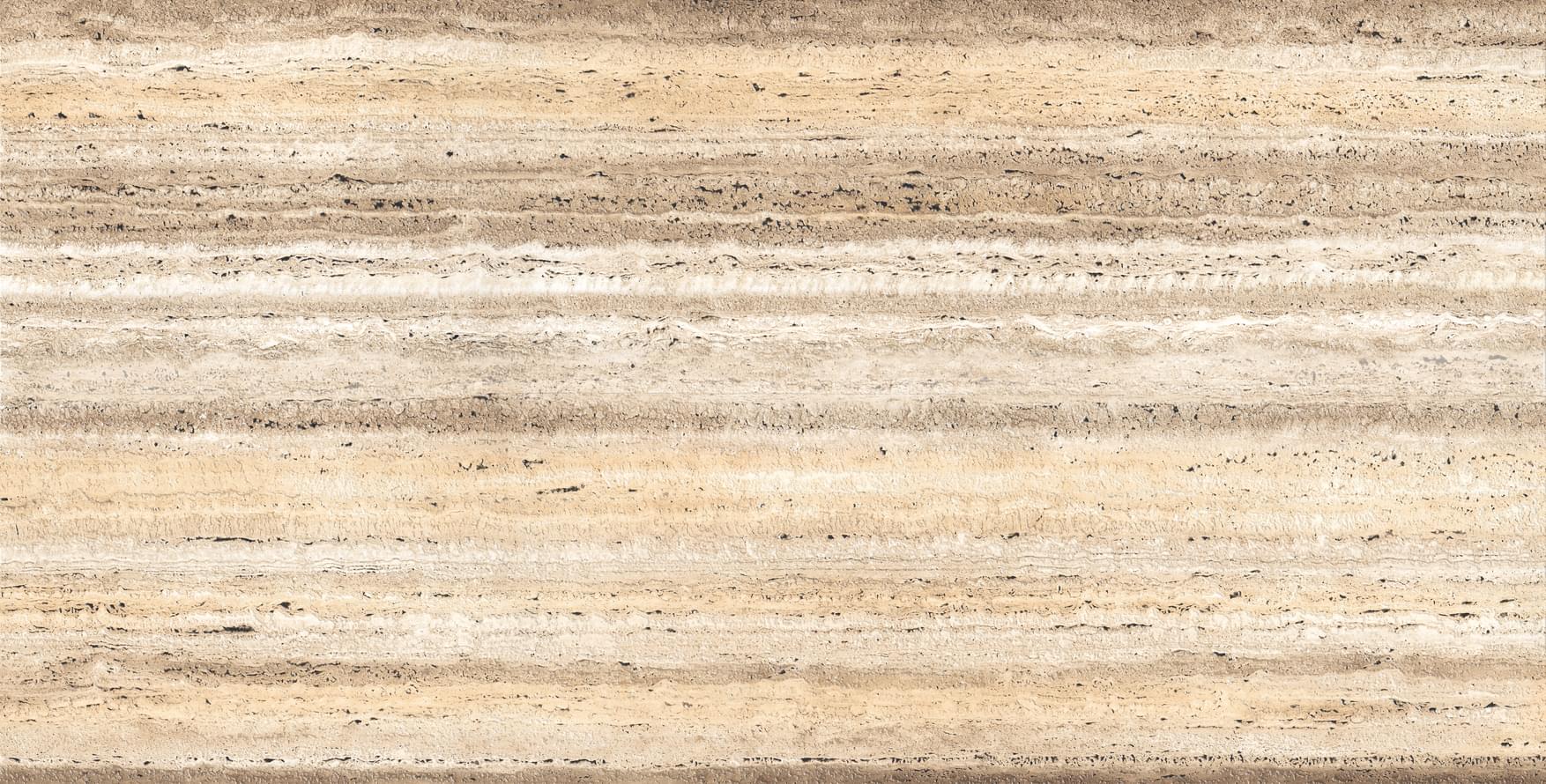 Плитка Arcadia Ceramica Rock Travertino Beige Shape Glue Art 60x120 см, поверхность матовая
