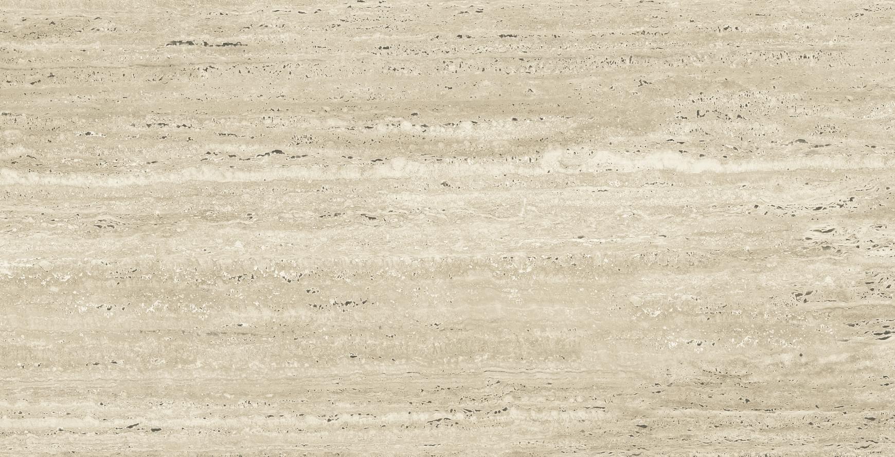 Плитка Arcadia Ceramica Travertino Natural Cr 60x120 см, поверхность матовая, рельефная