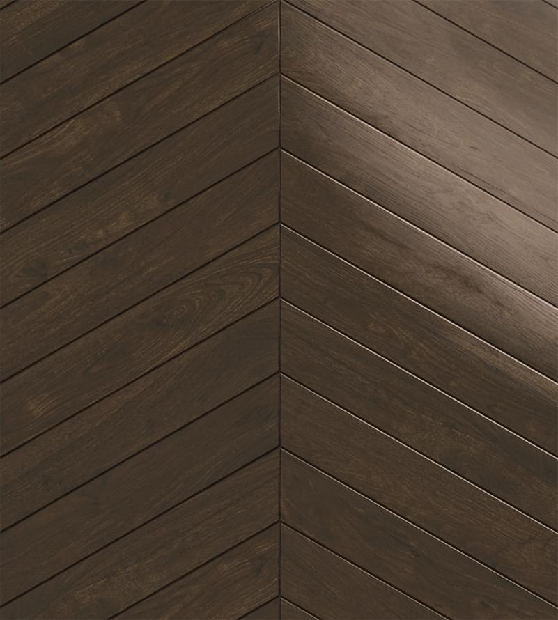 Плитка Arcadia Ceramica Wood Letavole Wenge 8x45 см, поверхность матовая