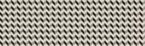 Плитка Arcana Black And Cream Cream R Zigzag 32x99 см, поверхность матовая