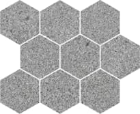 Плитка Arcana Elburg Zancle Mosaic Antracit 27x33 см, поверхность матовая