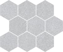 Плитка Arcana Elburg Zancle Mosaic Gris 27x33 см, поверхность матовая