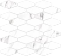Плитка Arcana Thalassa Hati Mosaic Blanco 29x31.8 см, поверхность матовая