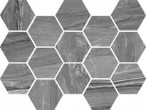 Плитка Argenta Eos Argent Hexagon 22.5x32.5 см, поверхность полированная