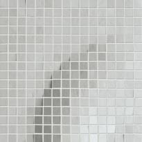 Плитка Ariana Crea Mos Circle Watery Rett 1.5x1.5 30x30 см, поверхность матовая, рельефная