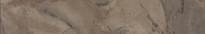 Плитка Ariana Epoque Brown Rett 10x60 см, поверхность матовая, рельефная