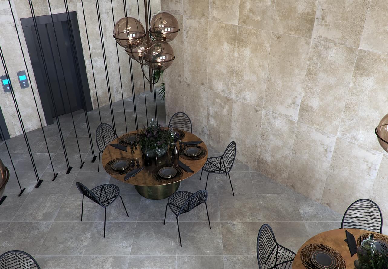 керамогранит фабрики Ariostea коллекция ConCrea