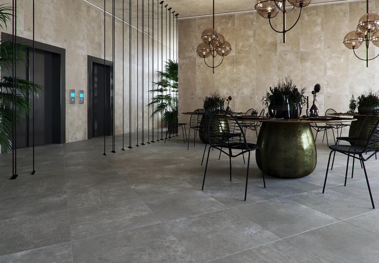 керамогранит фабрики Ariostea коллекция ConCrea